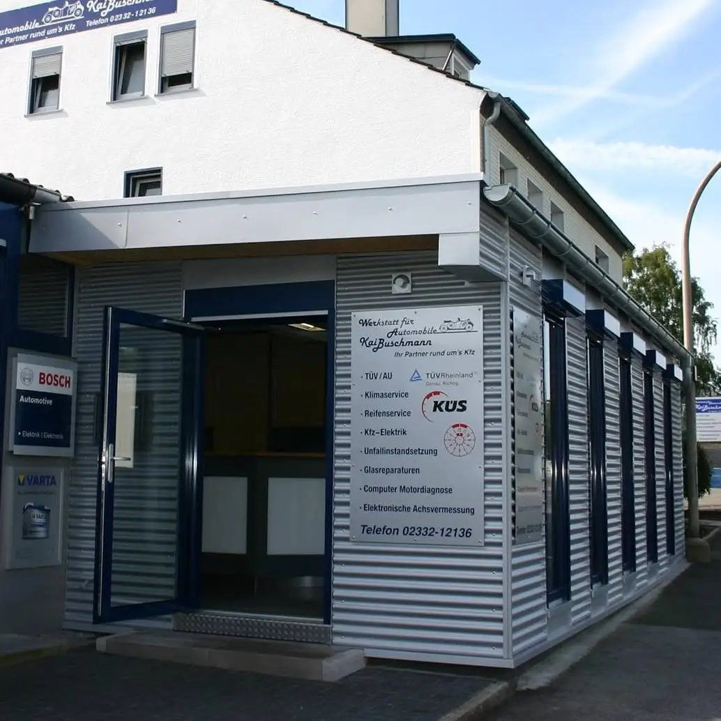 Eingang zum Büro